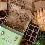 Load image into Gallery viewer, Green Thumb Tin Seed Storage Box
