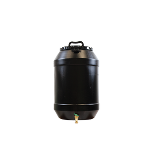 Mini Rain Barrel Black 17 Gallons