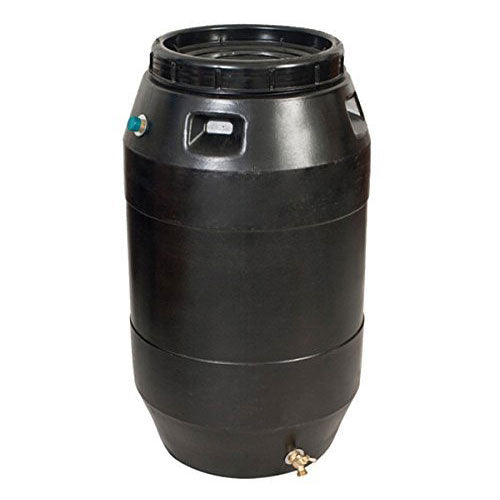 Rain Barrel Black Color 50-55 Gallon