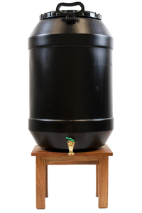 Rain Barrel Black 17 Gallons